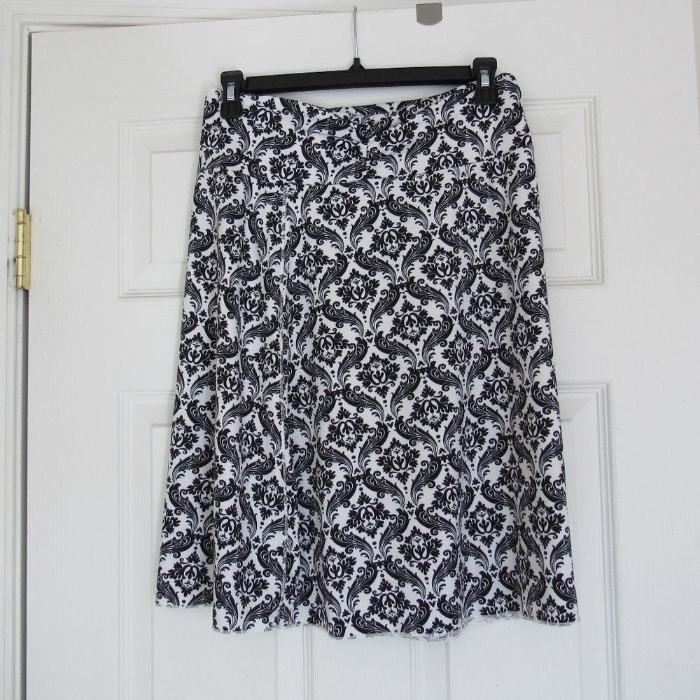 Victorian print skirt